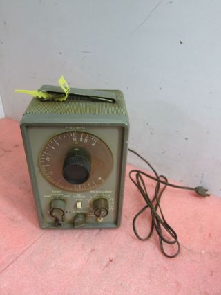 Vintage Eico 955 Capacitor Tester In Circuit Tube Test,