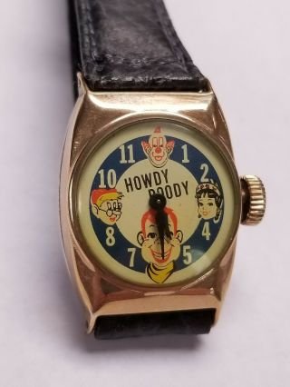 1954 Howdy Doody Vintage Character Wristwatch