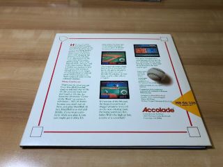 Rare Hardball by Accolade for Commodore 64 / 128 5.  25 