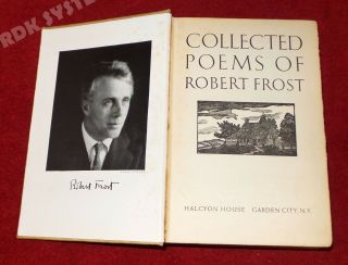 Collected Poems Of Robert Frost Halcyon Ed 1942 Hardback