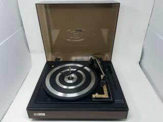 Vintage Bsr Mcdonald Record Player Turntable Model 290ax