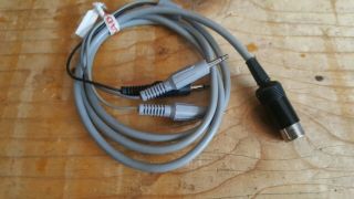 Vintage Tandy Trs - 80 Cassette Interface Cable Model 1,  Iv,  Iii,  4p