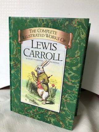 Vintage Privately Owned The Complete Illustrated Of Lewis Carroll Hardback