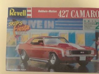 Vintage Baldwin - Motion Revell 427 Camaro Model Kit 1:25 Scale Still 7426