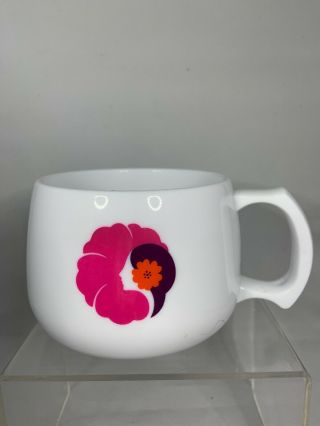Vintage ? Hawaiian Airlines Melamine Coffee Tea Mug Cup Airplane Air Travel