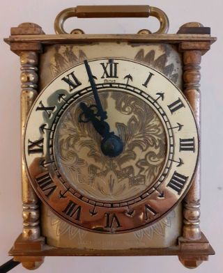 Vintage Electric Mantle Clock By Smiths Clocks And Watches 4 " 11cm Tall