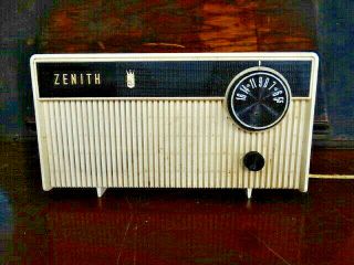 Vintage Zenith Tube Radio Model F508 Chassis 5f05 1950 