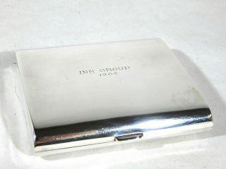 Authentic Vintage Tiffany & Co Sterling Silver Cigarette Case