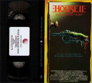 House Ii The Second Story (1987) Vintage Horror Vhs Tape