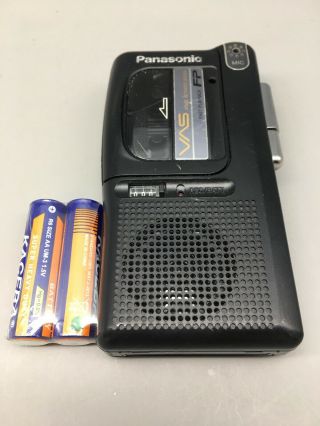 Vintage Panasonic Rn - 402 Micro Cassette Recorder Vg Fast Ship D32