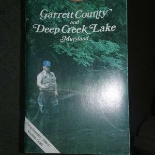 1980 - 1981 Vintage Rare Garrett County & Deep Creek Lake Maryland Guide 2