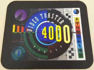 Video Toaster 4000 Mouse Pad For Commodore Amiga Computers 2000 3000 (t) 4000t