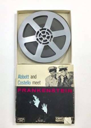 Vintage Castle Films Abbott & Costello Meet Frankenstein 8mm Film No.  849
