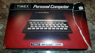 Vintage Timex Sinclair 1000 Personal Computer
