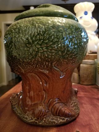 Vintage Keebler Elf Tree House Cookie Jar 1981 Keebler Company Ceramic 10 