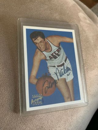 1996 Topps Stars Rookie Reprint George Mikan Autograph