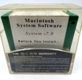 Macintosh System Software Version 7.  0 On 9 Floppy Disks