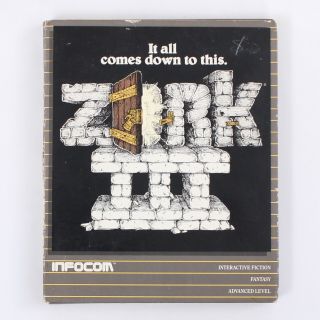 Zork Iii (infocom Game) For Ibm Pc Xt/at Computers