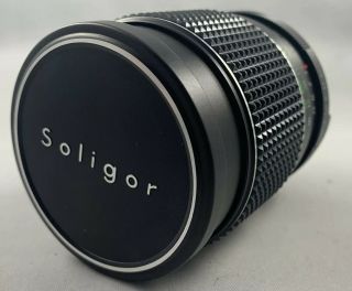 Vintage Camera Lens Soligor Tele - Auto 135mm F2.  8 Lens From Japan W Box