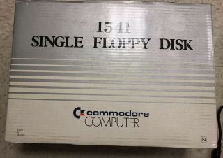 Commodore 64 C64 1541 Single Floppy Disk Drive Not