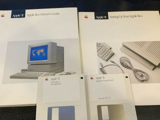 Apple Iigs 2gs Vintage Computer Owner’s Guide,  Setup,  System Boot Disks