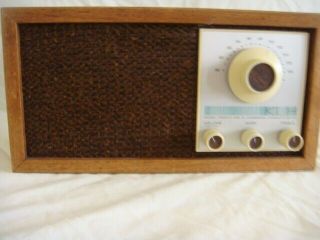 Vintage Klh Model Twenty - One Henry Kloss Fm Radio