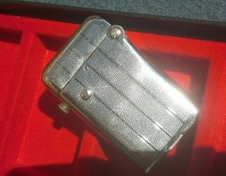 Thorens Swiss Cigaret Lighter Drilled For (missing) Wind Guard For Repair E