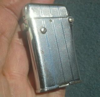 THORENS Swiss Cigaret LIGHTER Drilled for (Missing) WIND GUARD for Repair E 2