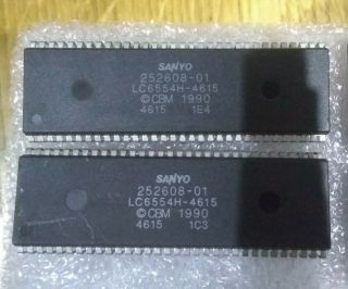 1x 252608 - 01 - Lc6554h - 4615 Ic Commodore Amiga Cdtv Sanyo