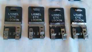 Vintage Lionel Master Packet of 12 CTC Lockons 3