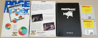 Pageflipper Plus F/x V1.  0 ©1988 Mindware International For Commodore Amiga