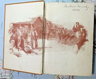 Vintage 1928 Zane Grey Nevada - A Romance Of The West Hardcover 3
