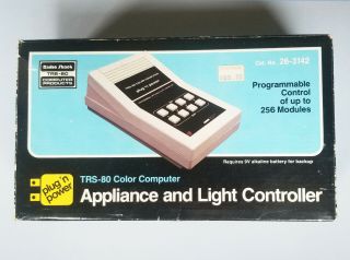 TRS - 80 COLOR COMPUTER APPLIANCE & LIGHT CONTROLLER • RADIO SHACK 26 - 3142 • Tandy 2