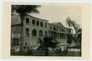Nicaragua 1950s Vintage Photo Postcard Rppc Managua Lido Palace Hotel Photograph