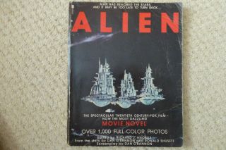 Alien Movie Novel Of The Film Softback Futura Publishing 1979