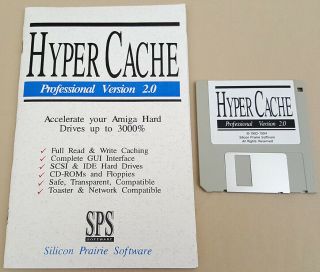 Hyper Cache Professional V2.  0 ©1994 Silicon Prairie Software For Commodore Amiga