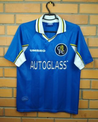 Chelsea Kids Jersey 1997 1999 Home Shirt Young Soccer Football Umbro