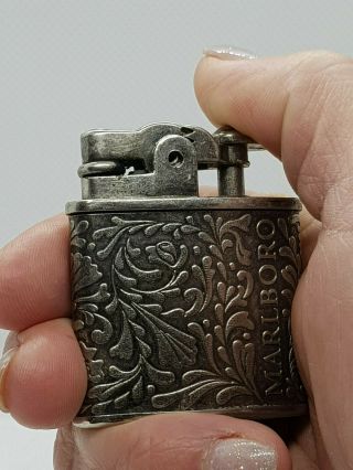 Vintage Marlboro Lighter,  Very Rare Piece,  Stunning Out Of Market Mb