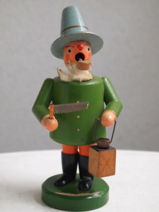 Vintage German Incense Smoker,  Night Watchman Christmas,  Erzgebirge,  Collectors