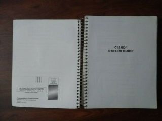 Commodore 128D Introductory System Guide - Thick - 416 Pages 2