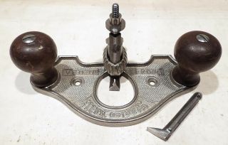 Antique Stanley No.  71 - 1/2 Router Plane – Type – 2 Complete