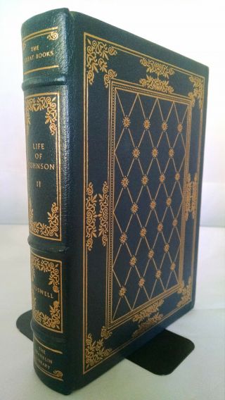 Life Of Samuel Johnson Lld Volume 2 Franklin Library Leather Bound Hardcover