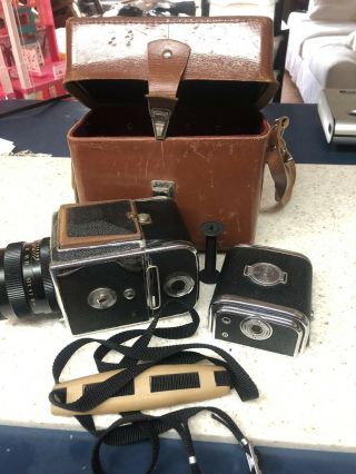 Vintage Russian Camera For Display Or Parts Salut - C ? With Vega - 12b Lens