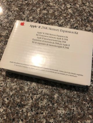 Vintage Apple Ii Mac 256k Computer Memory Expansion Kit A2m2058