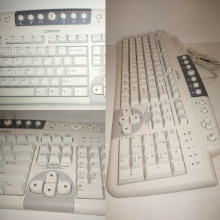 Vintage Compaq Sdm4540ul Keyboard 179355 - 007 Usb