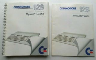 Commodore 128 Introductory & System Guide 1985 Vintage Electronics Very Good