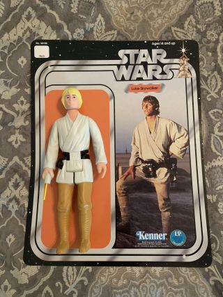 Jumbo Star Wars Luke Skywalker Vintage Kenner Figure Gentle Giant Loose
