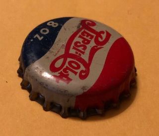 Vintage Rare Early Pepsi Cola Advertising Double Dot 8oz Bottle Cap 3