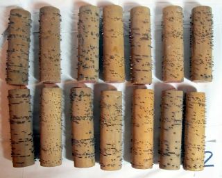 14 Antique Concert Roller Organ Cobs Music Song Cylinders 1