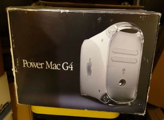 Vintage Apple Powermac G4 Computer Box - Power Mac Collectible